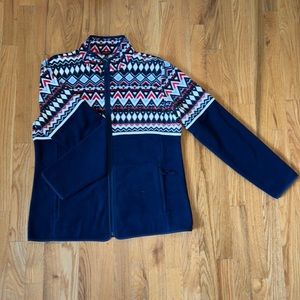 Talbots Fleece Zip Up